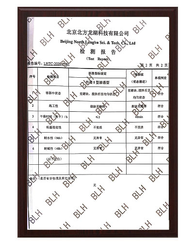 水性渗透底涂检测报告